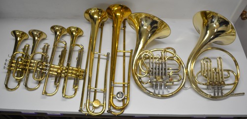 Set lot french - 2, horn,